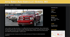 Desktop Screenshot of jerrybakerauto.com